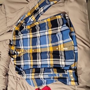 Mens x small slim fit Express long sleeve button up